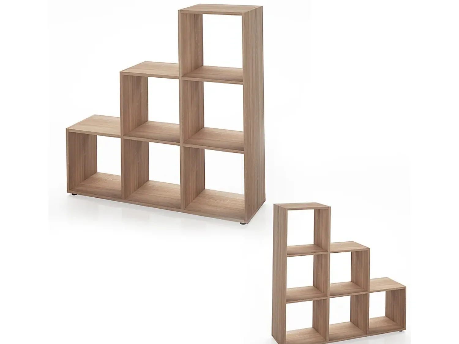 Prateleira|Vicco Prateleira de escada sonoma 105x29x107.5 Natural claro