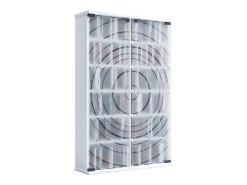Móvel De Arrumação*VCM Prateleira de mídia de CD / DVD Tilano Branco A. 92 x L. 60 x P. 18 cm Multicor