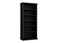 Móvel De Arrumação|VCM Prateleira de mídia de CD / DVD Vostan Preto A. 92 x L. 31 x P. 18 cm Multicor