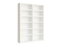 Móvel De Arrumação|VCM Prateleira de mídia de CD / DVD Ronul Branco A. 92 x L. 60 x P. 18 cm Multicor
