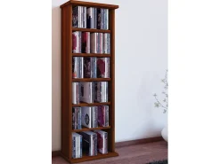 Móvel De Arrumação|VCM Prateleira de mídia de CD / DVD Vostan Nozes A. 92 x L. 31 x P. 18 cm Multicor