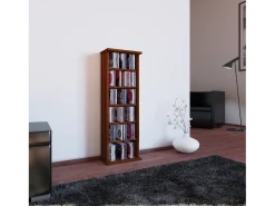 Móvel De Arrumação|VCM Prateleira de mídia de CD / DVD Vostan Nozes A. 92 x L. 31 x P. 18 cm Multicor