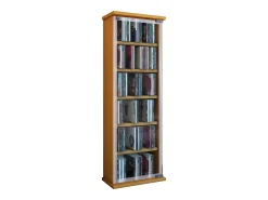 VCM Prateleira de mídia de CD / DVD Classic Livro A. 92 x L. 31 x P. 18 cm^ Móvel De Arrumação