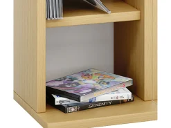 VCM Prateleira de mídia de CD / DVD Milano Livro A. 92 x L. 42 x P. 20 cm^ Móvel De Arrumação