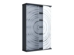 Móvel De Arrumação|VCM Prateleira de mídia de CD / DVD Tilano Antracite A. 92 x L. 60 x P. 18 cm Multicor