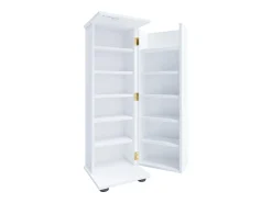 Sale VCM Prateleira de mídia de CD / DVD Engalo A. 93 x L. 31 x P. 31 cm Branco