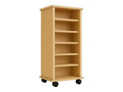 Móvel De Arrumação|VCM Prateleira de mídia de CD / DVD Valenza Livro A. 98 x L. 31 x P. 35 cm Multicor