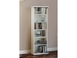 Hot VCM Prateleira de mídia de CD / DVD Vetro Branco A. 92 x L. 31 x P. 18 cm Multicor