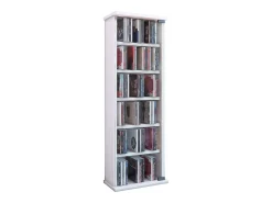 Hot VCM Prateleira de mídia de CD / DVD Vetro Branco A. 92 x L. 31 x P. 18 cm Multicor