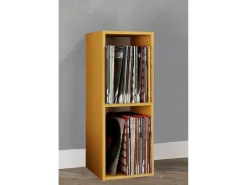 Best VCM Prateleira de mídia de CD / DVD Platto Livro A. 72 x L. 34 x P. 30 cm Multicor