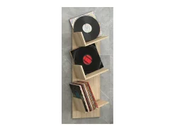 Móvel De Arrumação|VCM Prateleira de mídia de CD / DVD Lona Carvalho Sonoma (Sägerau) A. 106 x L. 33 x P. 26 cm Multicor