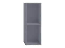 VCM Prateleira de mídia de CD / DVD Platto Cinza A. 72 x L. 34 x P. 30 cm^ Móvel De Arrumação