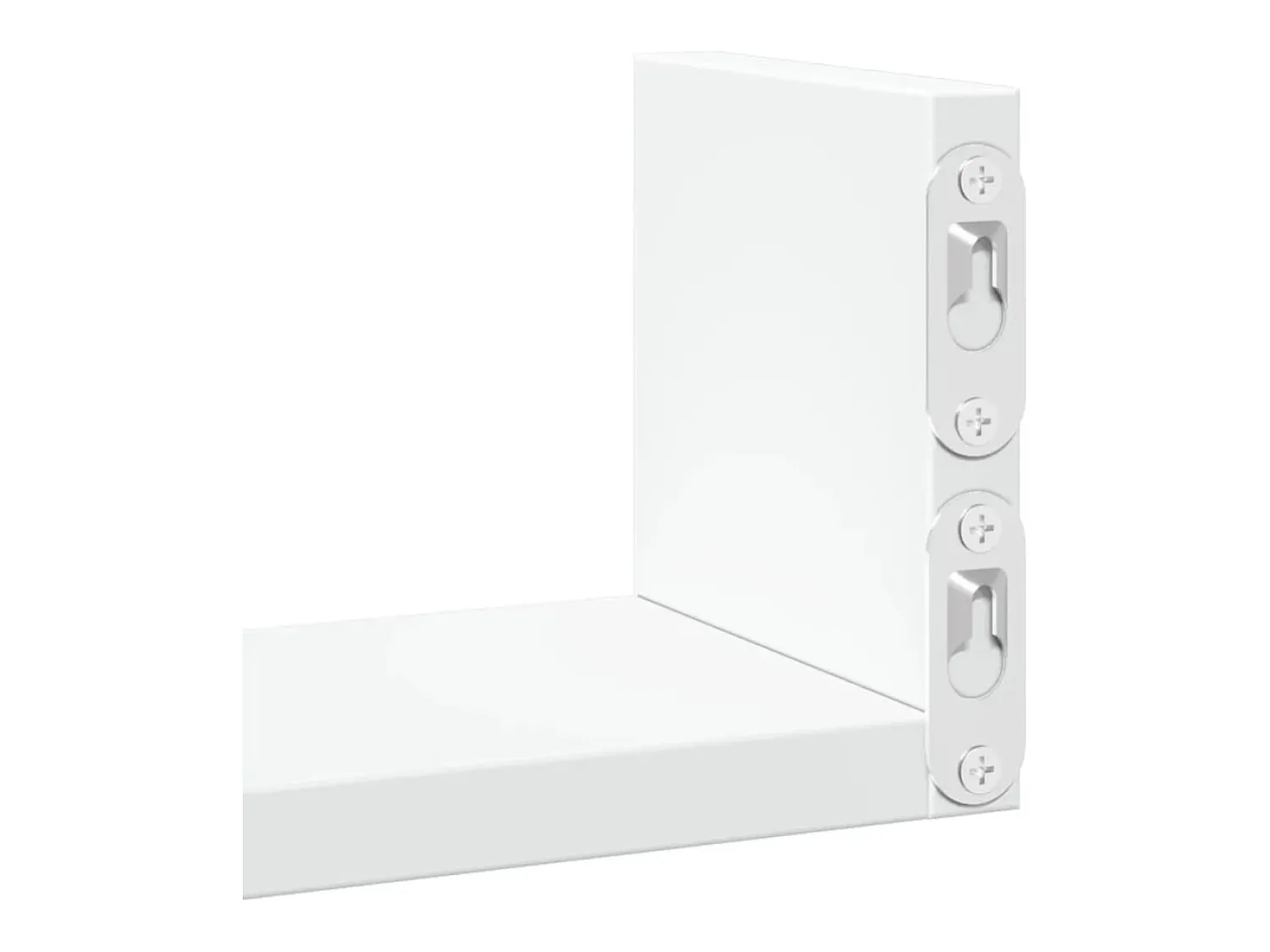 Sale vidaxl Prateleira de parede 3 pcs derivados de madeira Branco