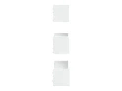 Sale vidaxl Prateleira de parede 3 pcs derivados de madeira Branco