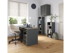 Prateleira*Vicco Prateleira de parede antracite 63x40x75 tetrix Cinza antracite