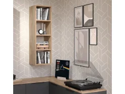 Prateleira|Vicco Prateleira de parede antracite 30x30x100 wido Cinza antracite