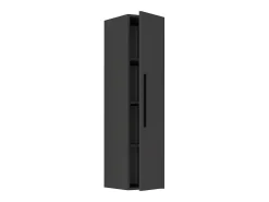 Prateleira|VCM Prateleira de parede Arila Antracite A. 115 x L. 30 x P. 30 cm Preto