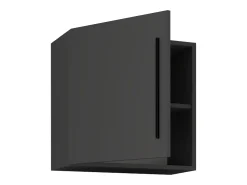 Móvel De Tv*VCM Prateleira de parede Arila Antracite A. 50 x L. 50 x P. 30 cm Multicor