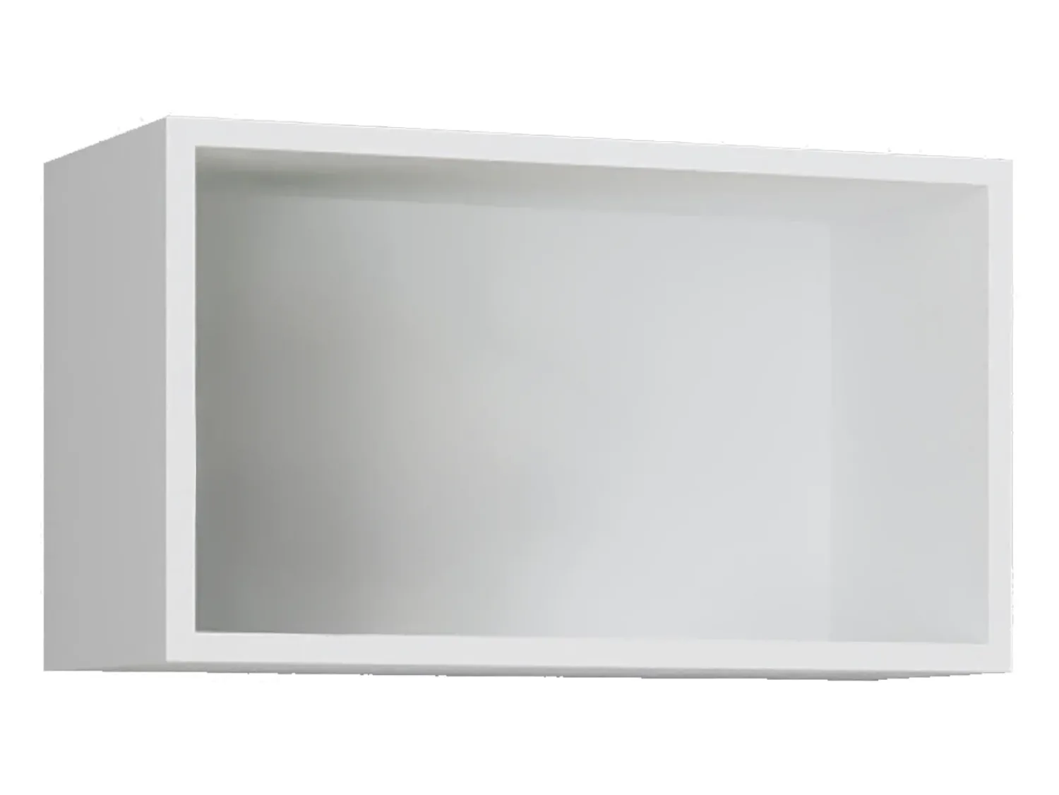 VCM Prateleira de parede Arila Branco A. 30 x L. 50 x P. 28 cm^ Prateleira