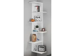 Prateleira|VCM Prateleira de parede Balos Branco A. 140 x L. 37 x P. 37 cm Multicor