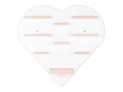 Prateleira|VCM Prateleira de parede BOARTI Regal Branco A. 51 x L. 54 x P. 19 cm Multicor