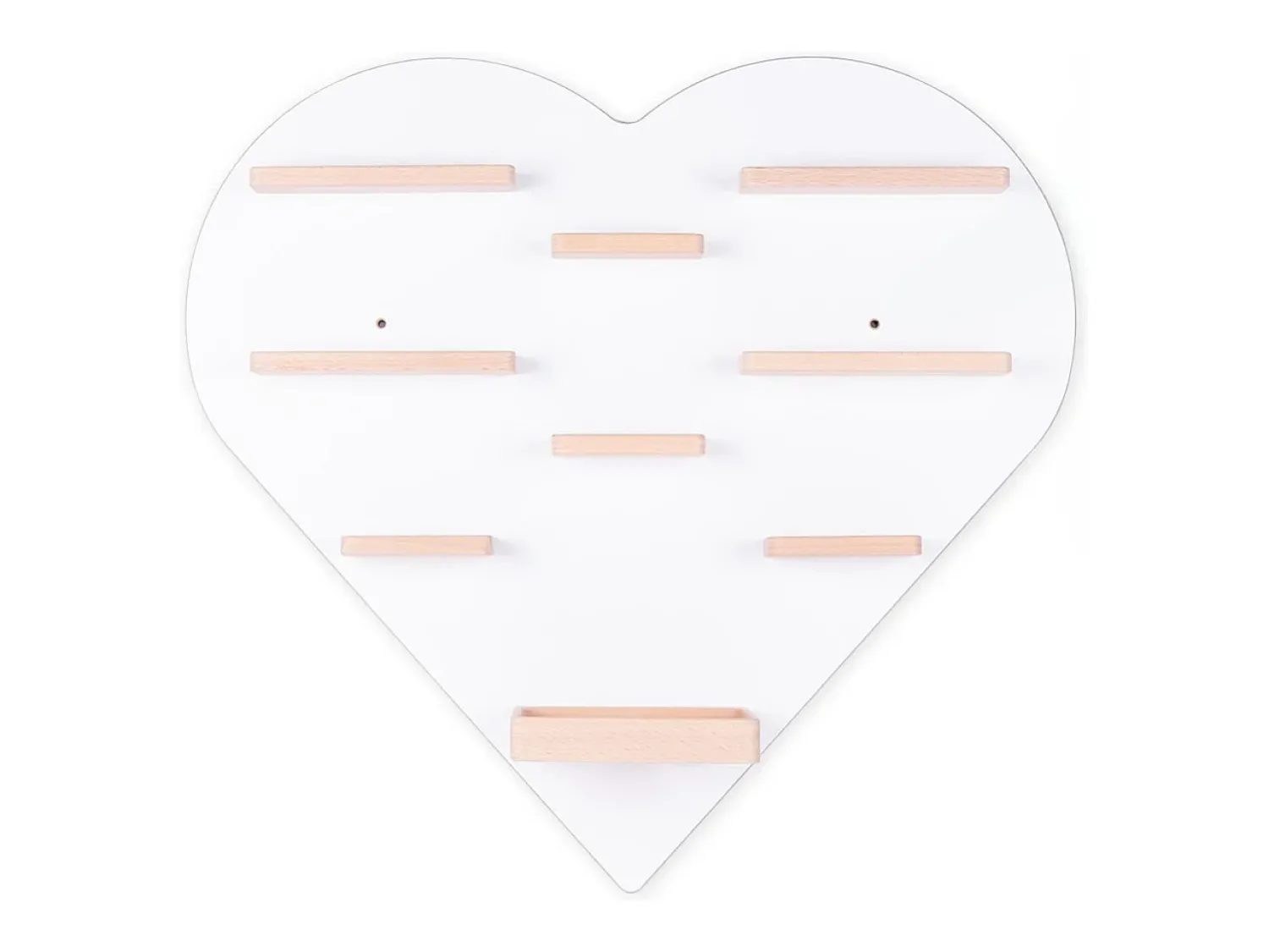 Prateleira|VCM Prateleira de parede BOARTI Regal Branco A. 51 x L. 54 x P. 19 cm Multicor