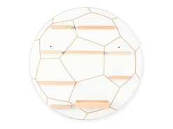 Prateleira|VCM Prateleira de parede BOARTI Regal Branco A. 50 x L. 50 x P. 19 cm Multicor