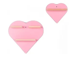 Prateleira*VCM Prateleira de parede BOARTI Regal Rosa A. 27 x L. 44 x P. 5 cm Multicor