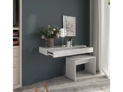 Vicco Prateleira de parede alto brilho 100x40.1x12 sherry^ Prateleira