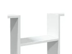 Prateleira|vidaxl Prateleira de parede branca 99x15x60 cm madeira projetada Branco
