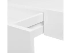 Prateleira*vidaxl Prateleira de parede c/ 1 gaveta para livros/DVD MDF Branco