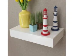Prateleira de parede c/ 1 gaveta para livros/DVD MDF PT123435^ Prateleira
