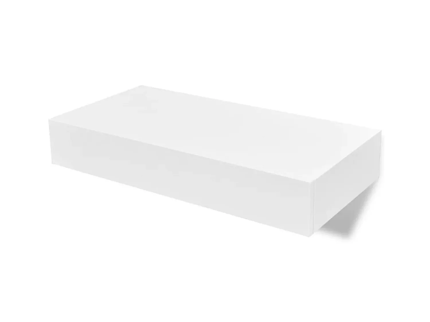 Prateleira de parede c/ 1 gaveta para livros/DVD MDF PT123435^ Prateleira