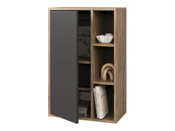 Prateleira|Vicco Prateleira de parede carvalho goldkraft/antracite 50.1x28.3x78.4 berno Natural escuro