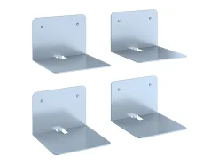 Prateleira|Vicco Prateleira de parede cinza 12.5x12.5x9 ghost Cinzento