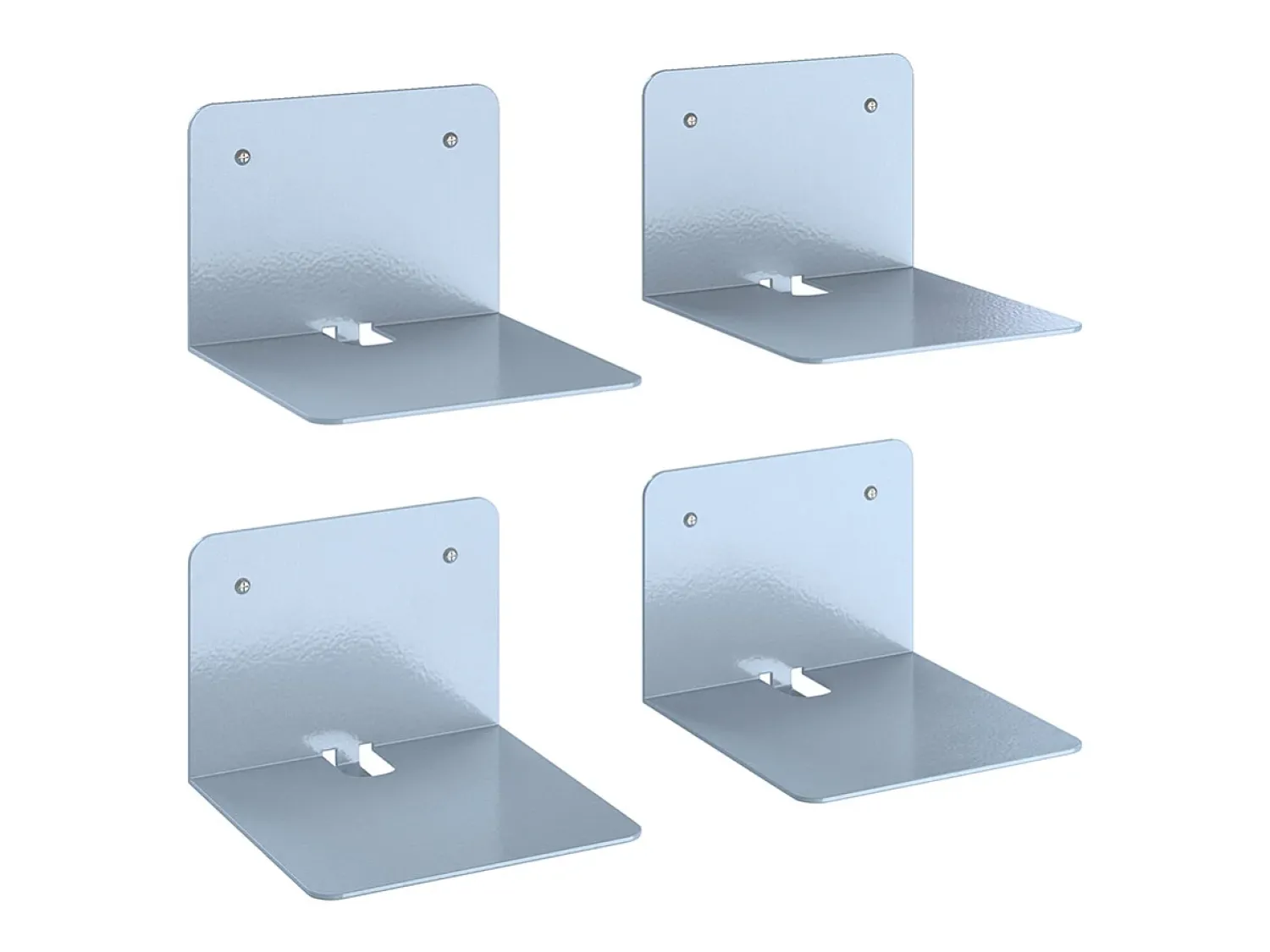 Prateleira|Vicco Prateleira de parede cinza 12.5x12.5x9 ghost Cinzento