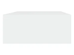 Prateleira de parede com gaveta MDF 40x23,5x10 cm PT144515^ Prateleira