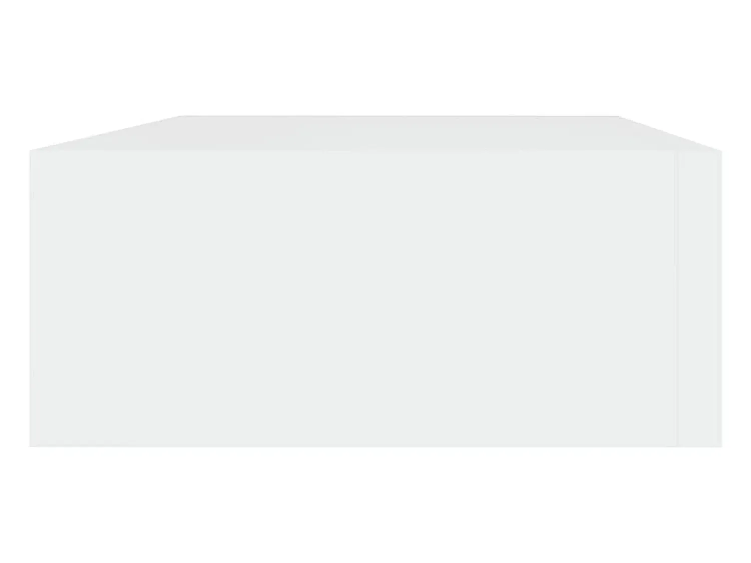 Prateleira de parede com gaveta MDF 40x23,5x10 cm PT144515^ Prateleira
