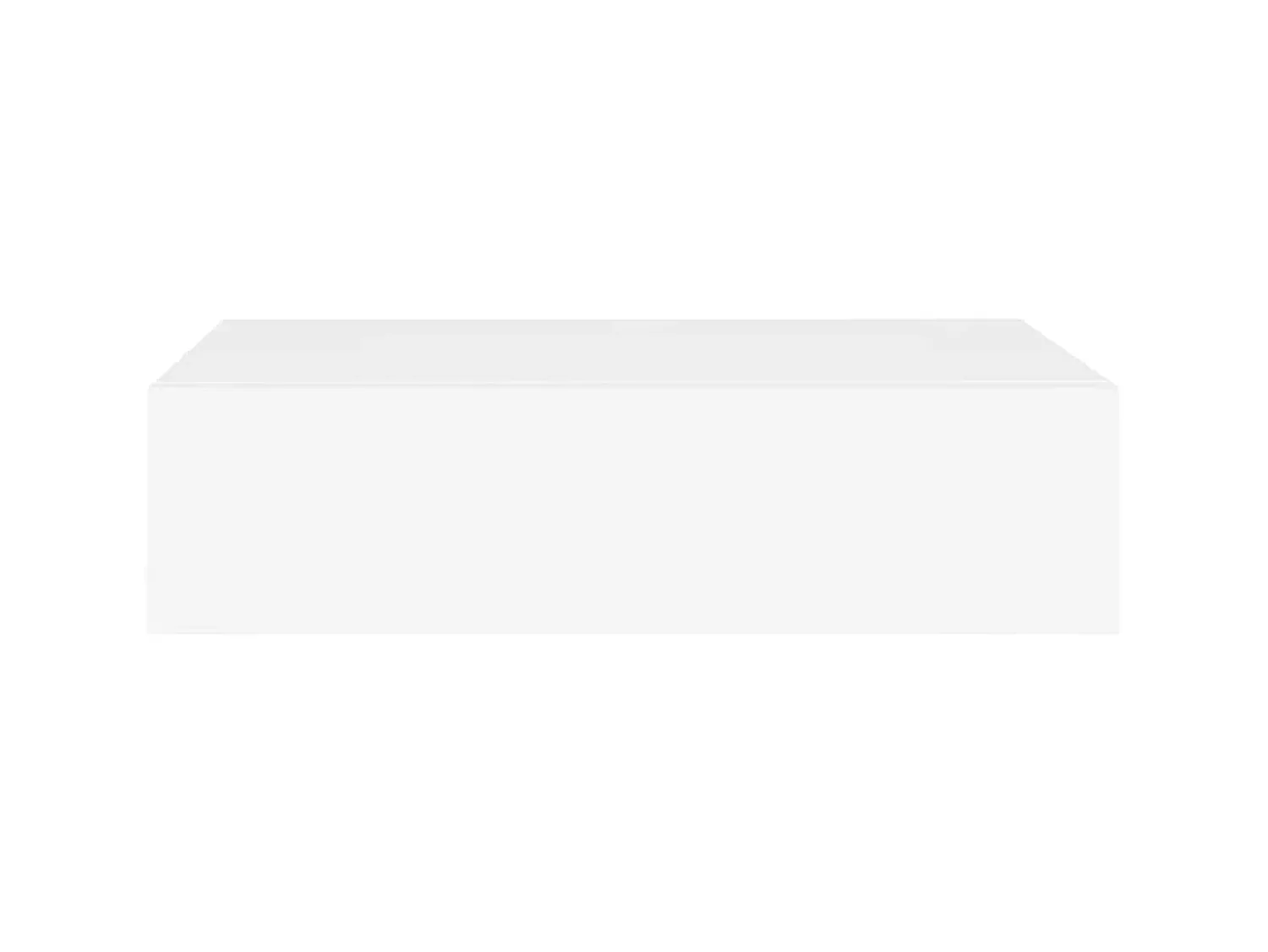 Prateleira de parede com gaveta MDF 40x23,5x10 cm PT144515^ Prateleira