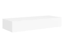 vidaxl Prateleira de parede com gaveta MDF 60x23,5x10 cm^ Prateleira