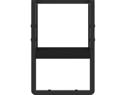 Prateleira| Prateleira de parede com barra 20x25x30 cm PT312441 Preto