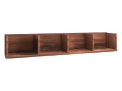 VCM Prateleira de parede Honsa Nozes A. 15 x L. 97 x P. 17 cm^ Prateleira