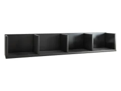 Prateleira|VCM Prateleira de parede Honsa Preto A. 15 x L. 97 x P. 17 cm Multicor