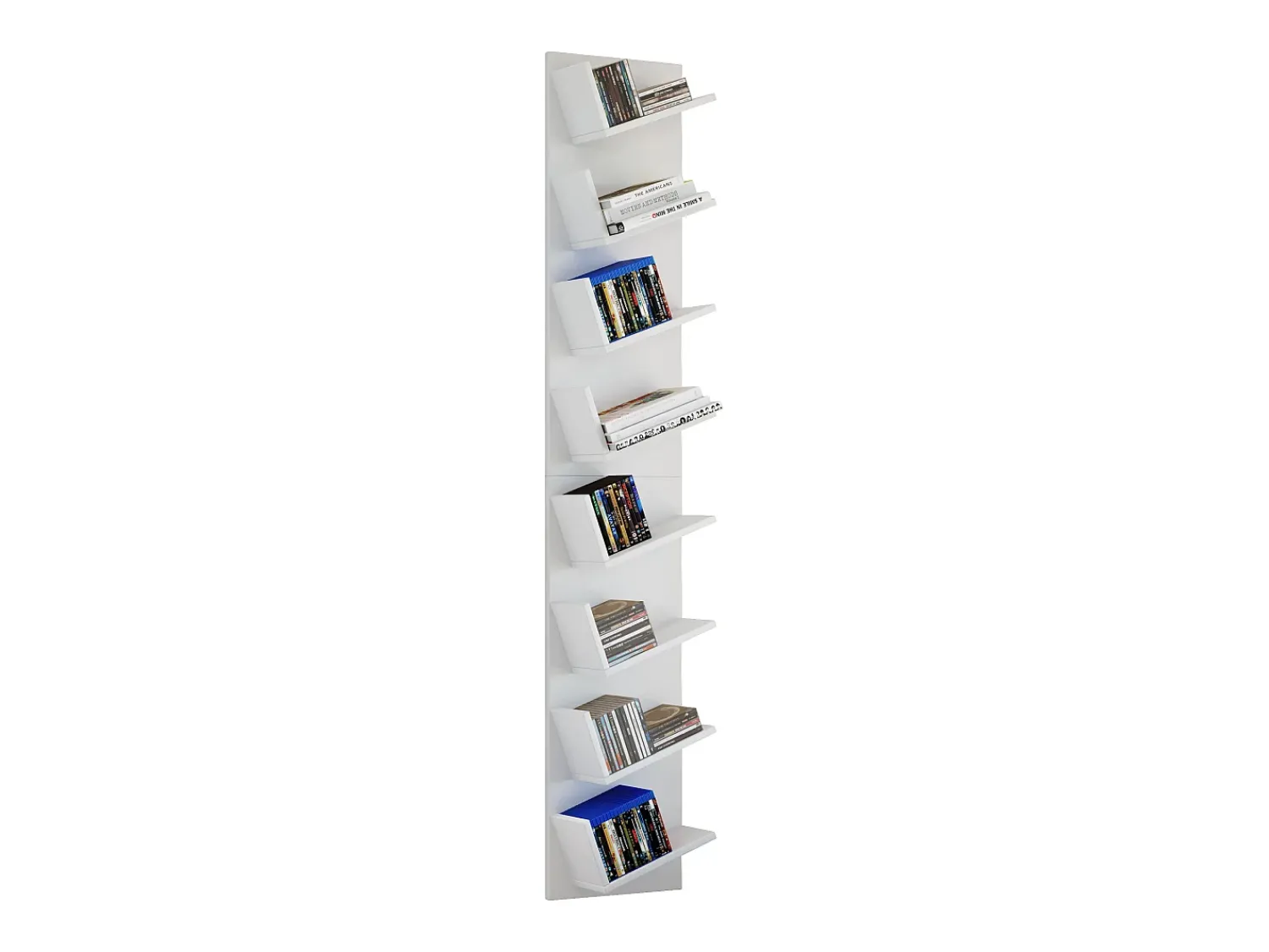 Prateleira|VCM Prateleira de parede Lansi Branco A. 180 x L. 33 x P. 16 cm Multicor
