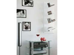 VCM Prateleira de parede Lansi Branco A. 90 x L. 33 x P. 16 cm^ Prateleira