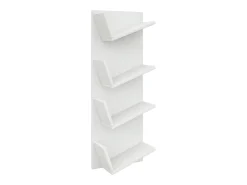 VCM Prateleira de parede Lansi Branco A. 90 x L. 33 x P. 16 cm^ Prateleira