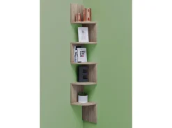 Móvel De Arrumação*VCM Prateleira de parede Mintis Carvalho Sonoma (Sägerau) A. 123 x L. 20 x P. 20 cm Multicor