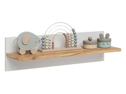 Vicco Prateleira de parede para quarto infantil /artesanal 70x20x20 malia^ Prateleira