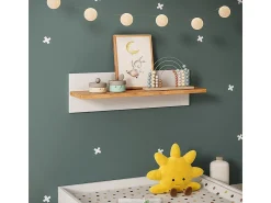 Vicco Prateleira de parede para quarto infantil /artesanal 70x20x20 malia^ Prateleira
