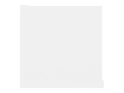 Móvel De Arrumação* Prateleira de parede para CD 100x18x18 cm deriv. madeira PT317525 Branco